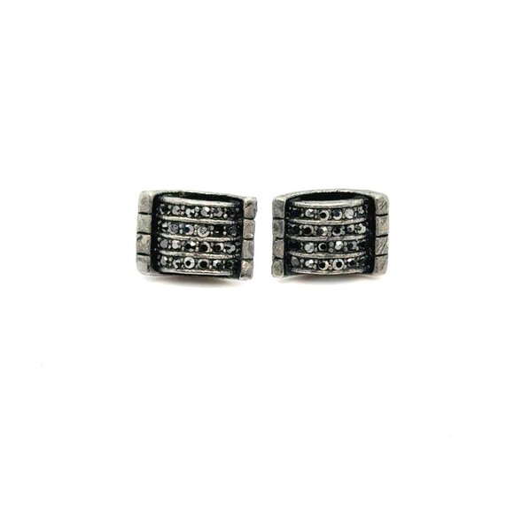 Black Stones Stud - Picture 1 of 6